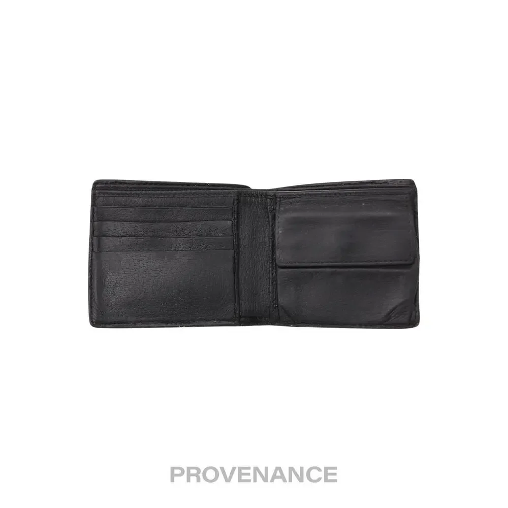 🔴 Gucci GG Marmont Bifold Wallet - Black Leather